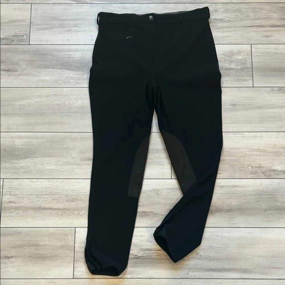 Tuff Rider women's horse riding breeches black size 32